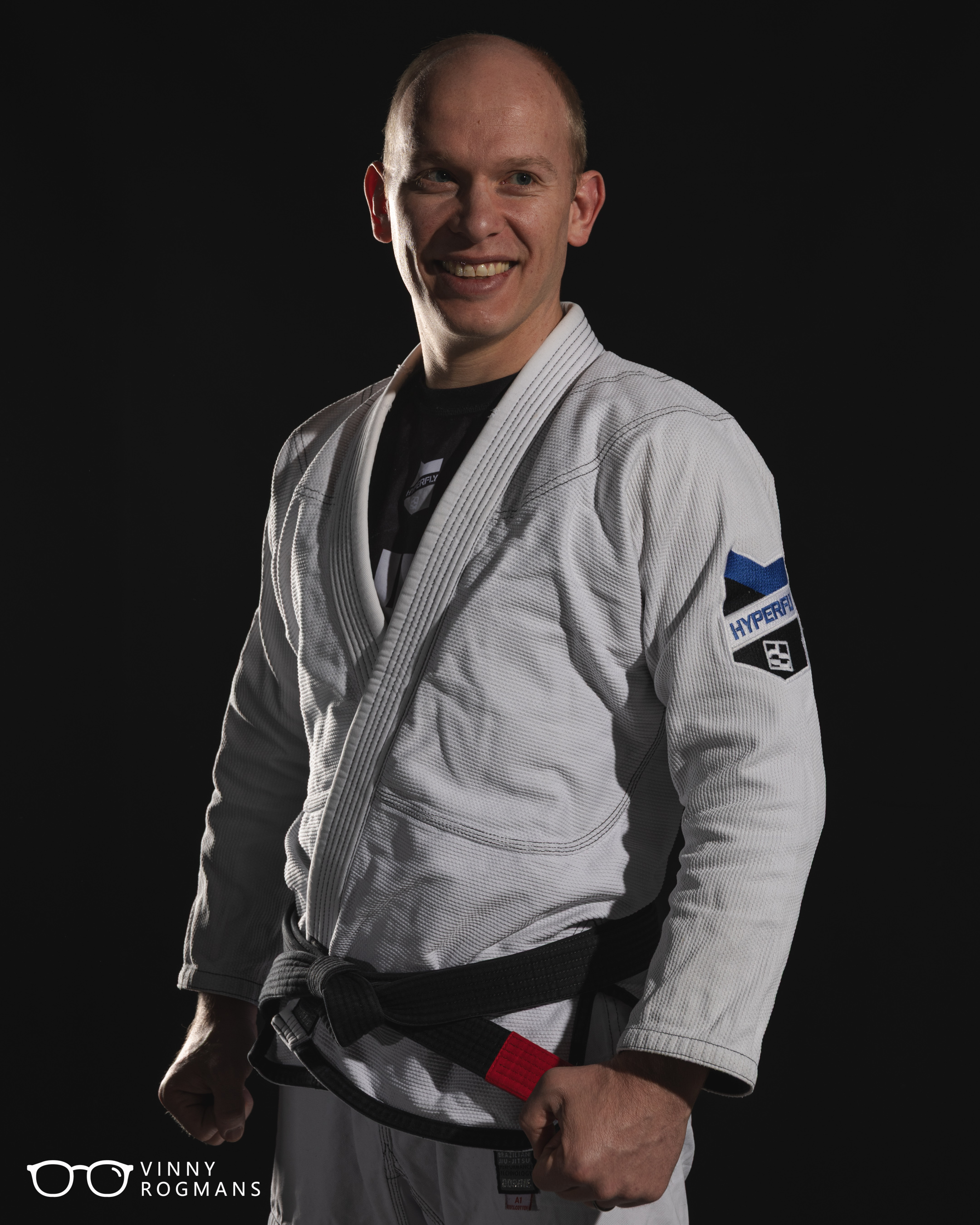 Kenneth, black-belt coach bij Infinity BJJ
