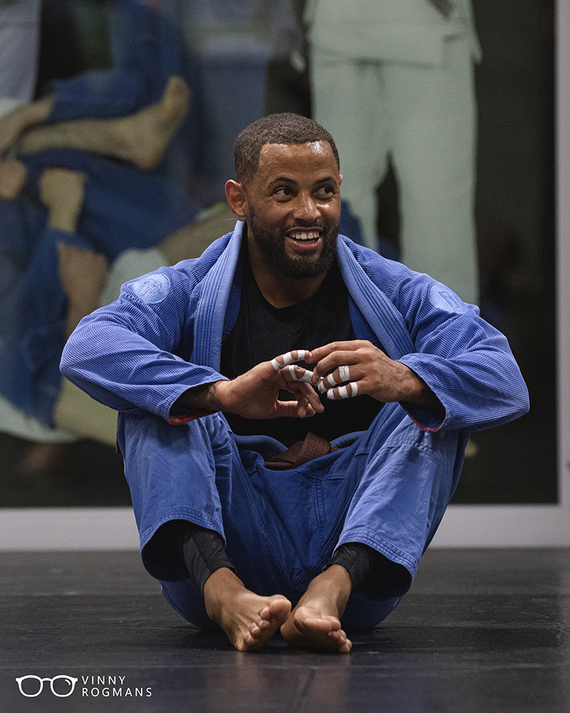 Didier, brown-belt coach bij Infinity BJJ